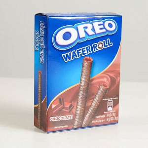 Печенье Oreo Wafer Roll Choco, 54 г